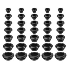 70-Piece Rubber Grommet Assortment Kit for Wire & Cable Protection