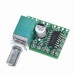 Stereo 3W Amplifier With Volume
