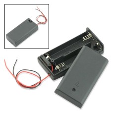 2 AA Battery Holder with Switch