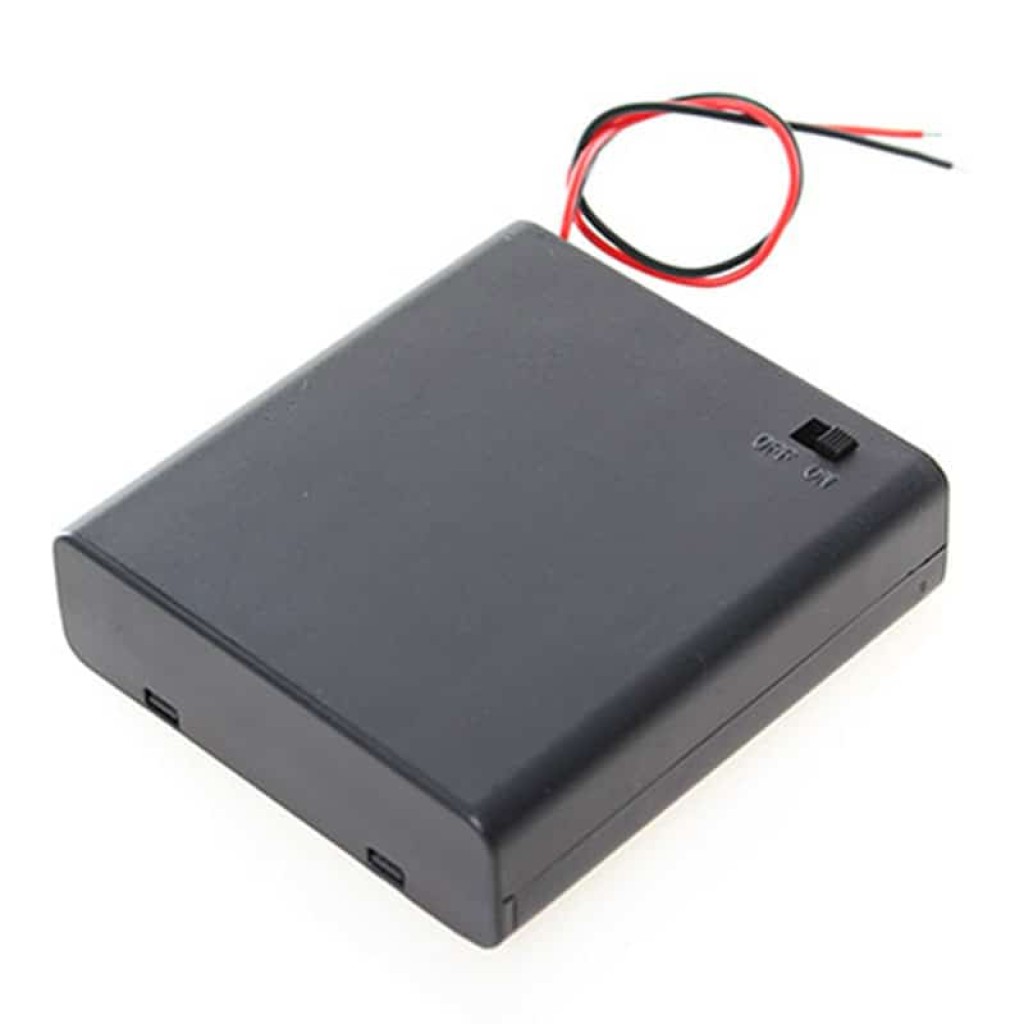 4 AA Battery Holder with Switch 4 AA Battery Holder with Switch