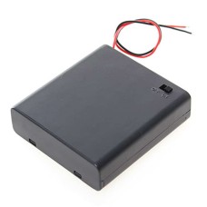 4 AA Battery Holder with Switch