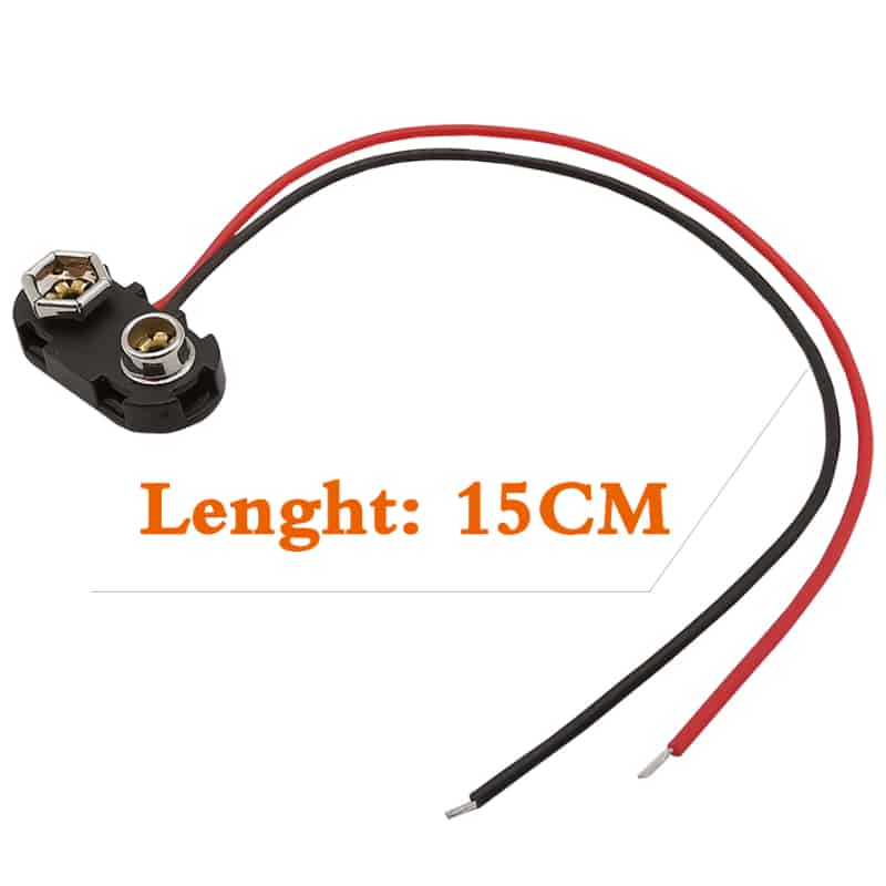 9 Volt Battery Snap Connector PCBoard.ca USA and Canada