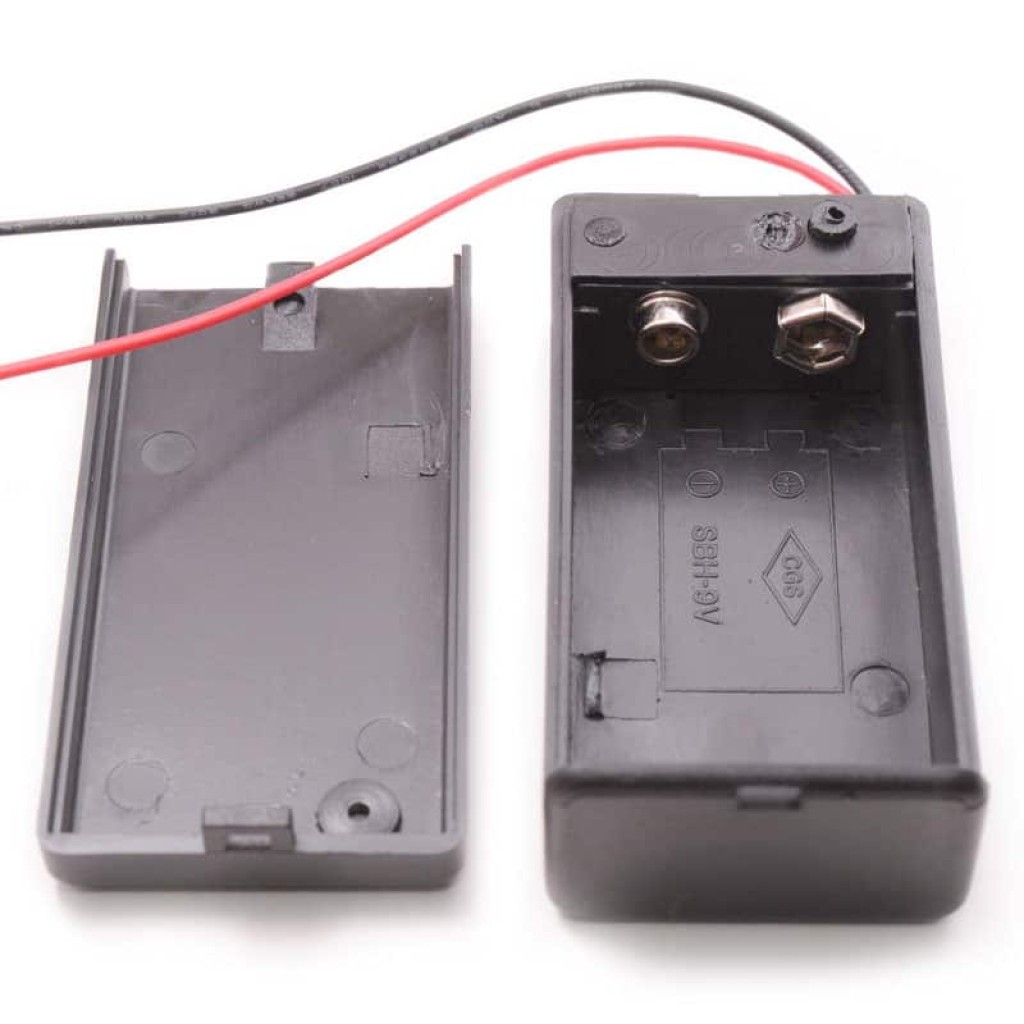 9v Battery Holder with Switch PCBoard.ca USA and Canada
