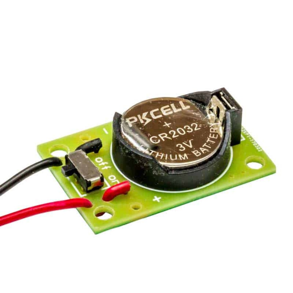 CR2032 Battery Holder with On/Off Switch (discontinued) CR2032 Battery Holder with On/Off Switch (discontinued)