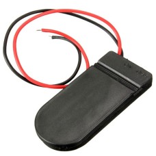 Dual CR2032 Slim Holder with Switch