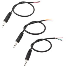 3.5mm Male Plug Pigtail Assembly - 2, 3 & 4 Pin 3.5mm Male Plug Pigtail Assembly - 2, 3 & 4 Pin