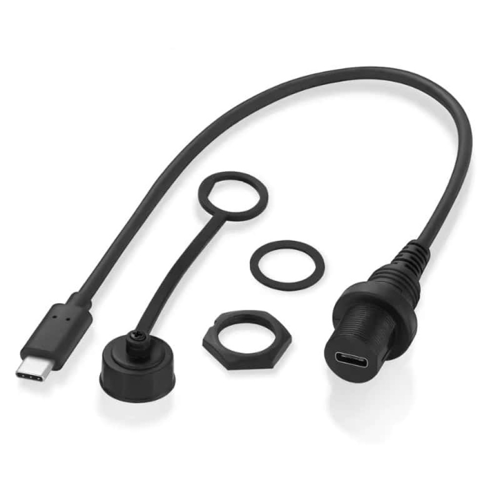 USB‑C Bulkhead Cable USB‑C Bulkhead Cable