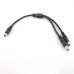 5.5x2.1mm 1-to-2 Male Splitter 5.5x2.1mm 1-to-2 Male Splitter