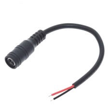 2.1mm Female Jack to 11cm Cable