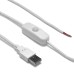 USB 1m Power Cable With Switch