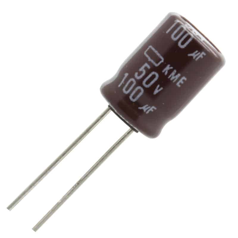 100pcs 100uf 50v 100mfd 50volt aluminum electrolytic capacitor 6mm×11mm radial