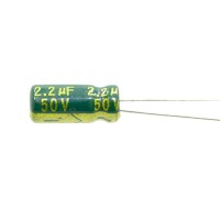 2.2uF 50v Electrolytic Capacitor