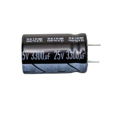 3300uF 25V Taicon Electrolytic Capacitor 16x27mm 105C