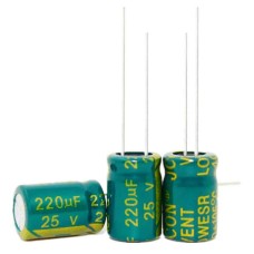 220uF 25v 8x13 Electrolytic Cap 220uF 25v 8x13 Electrolytic Cap