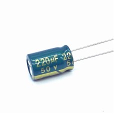 220uF 50v 8x13 Electrolytic Cap 220uF 50v 8x13 Electrolytic Cap