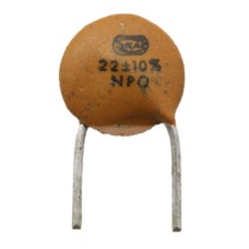 22 pf / 63 v Ceramic Capacitor 10pcs