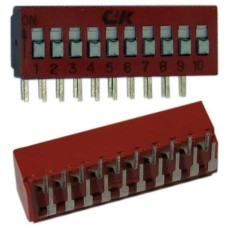 10 Position DIP Switch