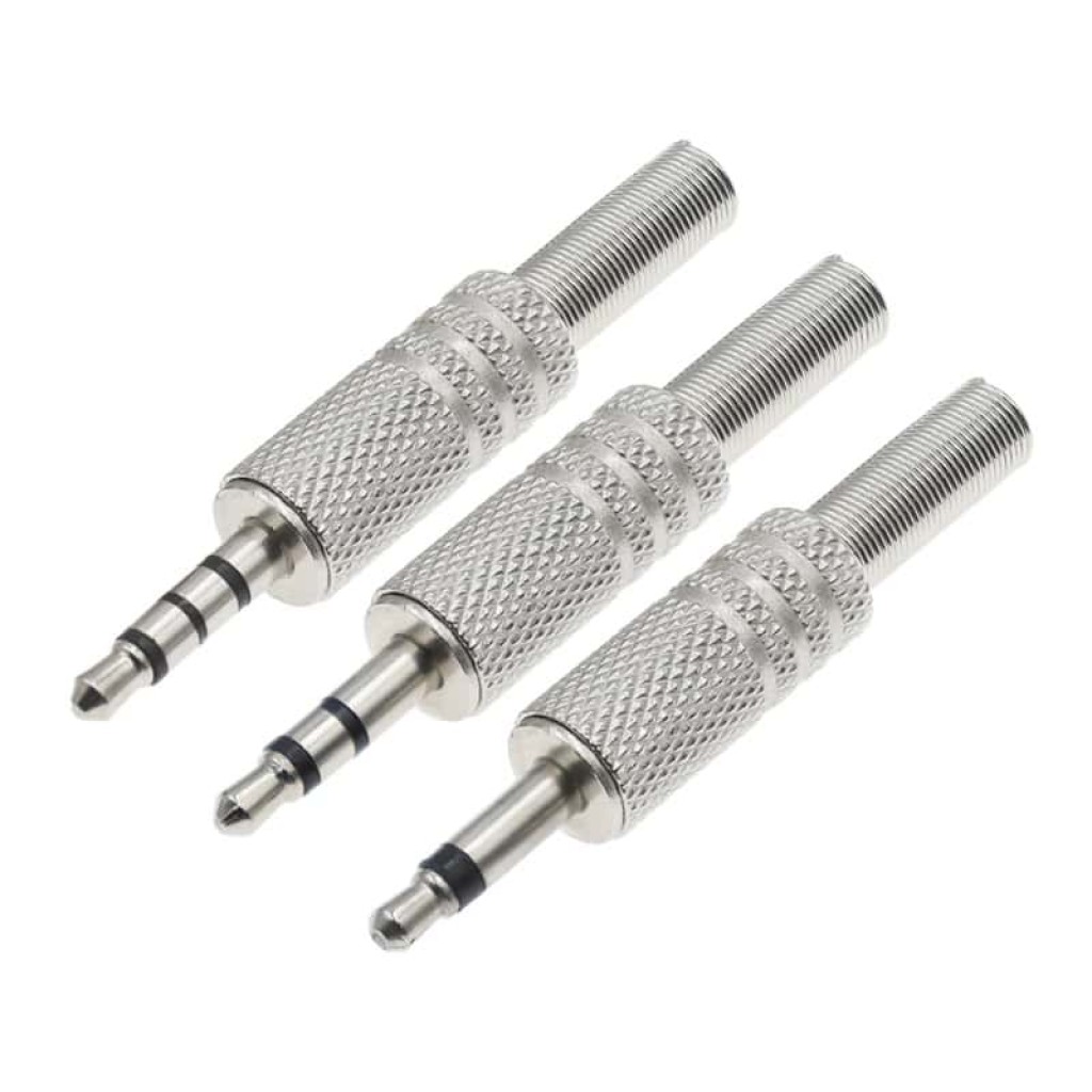3.5mm Metal Male Plug 3.5mm Metal Male Plug