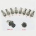 Aviation Connector Set - RS765 GX16 Aviation Connector Set - RS765 GX16