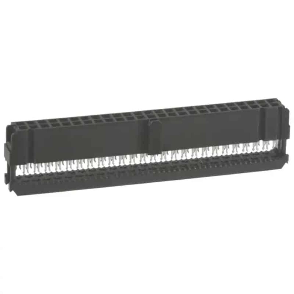 CablesOnline 6-Inch 40-Pin Female/Female IDC Flat Ribbon Cable - 2.54mm Pitch, 40-Wire For Programming & DIY Electronics
