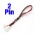 2-pin 20cm Extension Cable (Male to Female) 