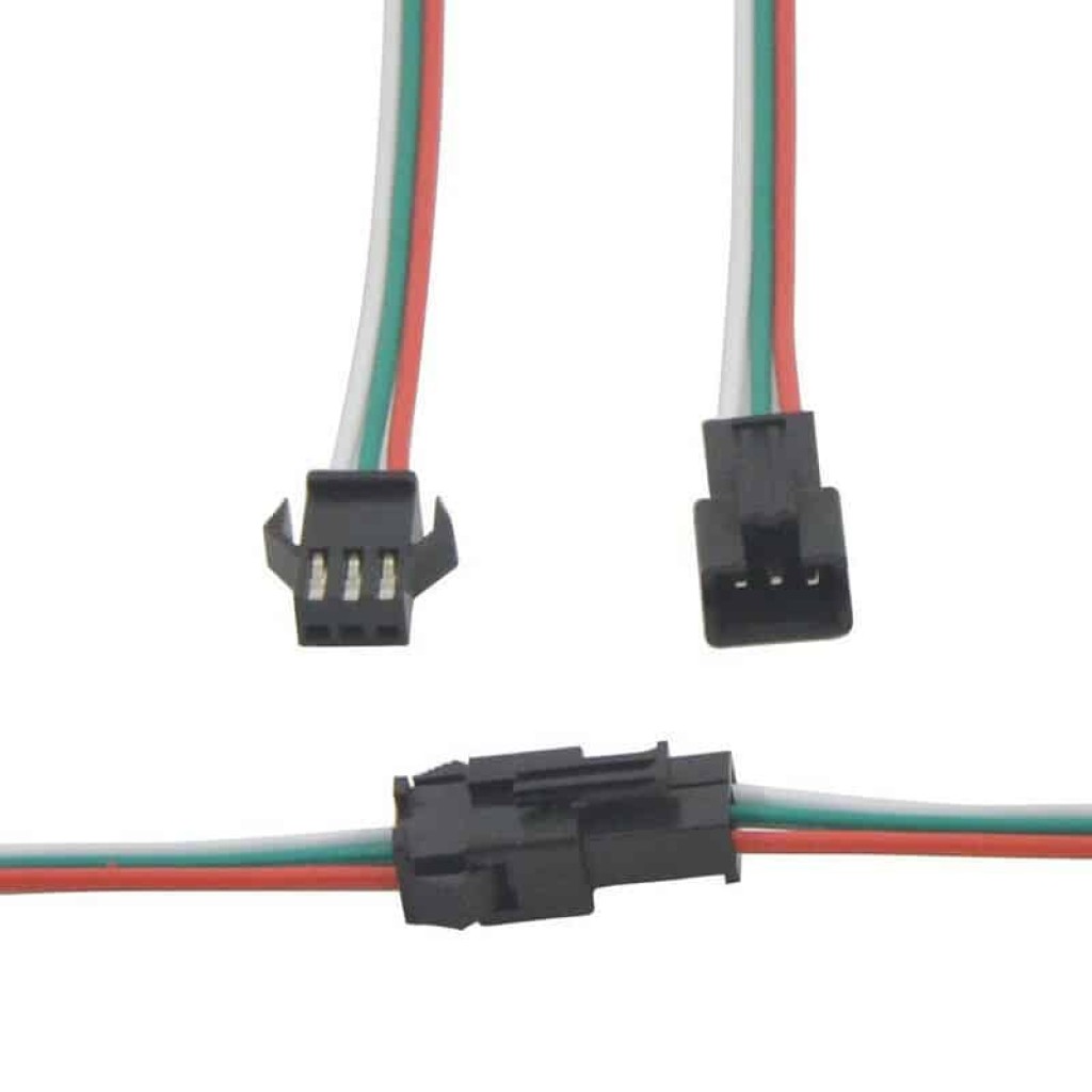 3-Pin JST SM Connector Set