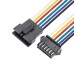 JST SM 6-Pin Connector Set with 30cm 22AWG Cable JST SM 6-Pin Male Female Connector Set 30cm 22AWG