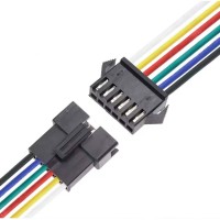 JST SM 6-Pin Connector Set with 30cm 22AWG Cable JST SM 6-Pin Connector Set with 30cm 22AWG Cable