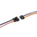 JST SM 6-Pin Connector Set with 30cm 22AWG Cable JST SM 6-Pin Male Female Connector Set 30cm 22AWG