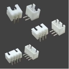 JST XH 2.54mm Male PCB Header – Right Angle (5 Pack) JST XH 2.54mm Male PCB Header – Right Angle (5 Pack)