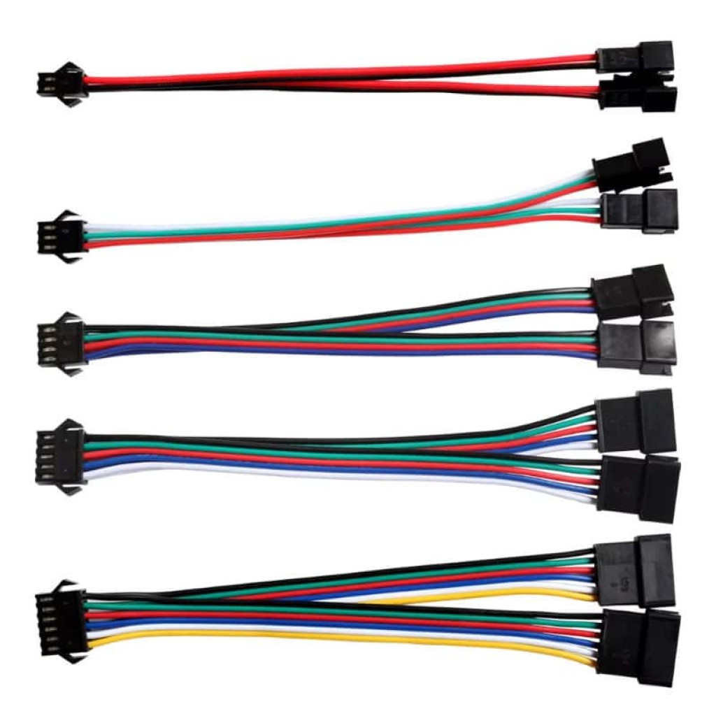 JST-SM 1 Male to 2 Female 15cm 2, 3, 4, 5-pin Splitter Cable JST-SM 1 Male to 2 Female 15cm 2, 3, 4, 5-pin Splitter Cable