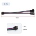 JST-SM 1 Male to 2 Female 15cm 2, 3, 4, 5-pin Splitter Cable JST-SM 1 Male to 2 Female 15cm 2, 3, 4, 5-pin Splitter Cable