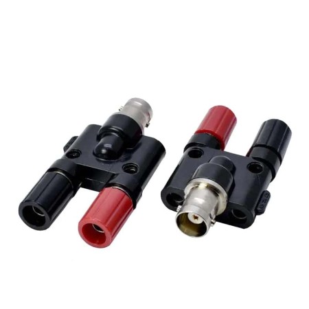 BNC Female to Double Binding Post