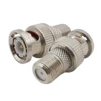 BNC Male to F-Connector Female