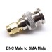 SMA to BNC RF Coaxial Adapter Four Gender Variants SMA to BNC RF adapter assortment with BNC male and female to SMA male and female connector configurations