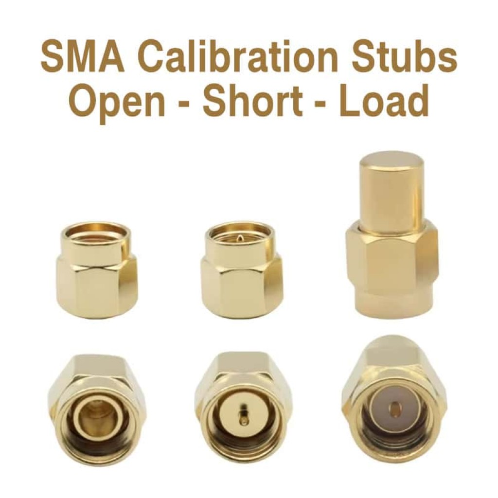 NanoVNA Compatible SMA SOL Calibration Kit Open Short Load Standards