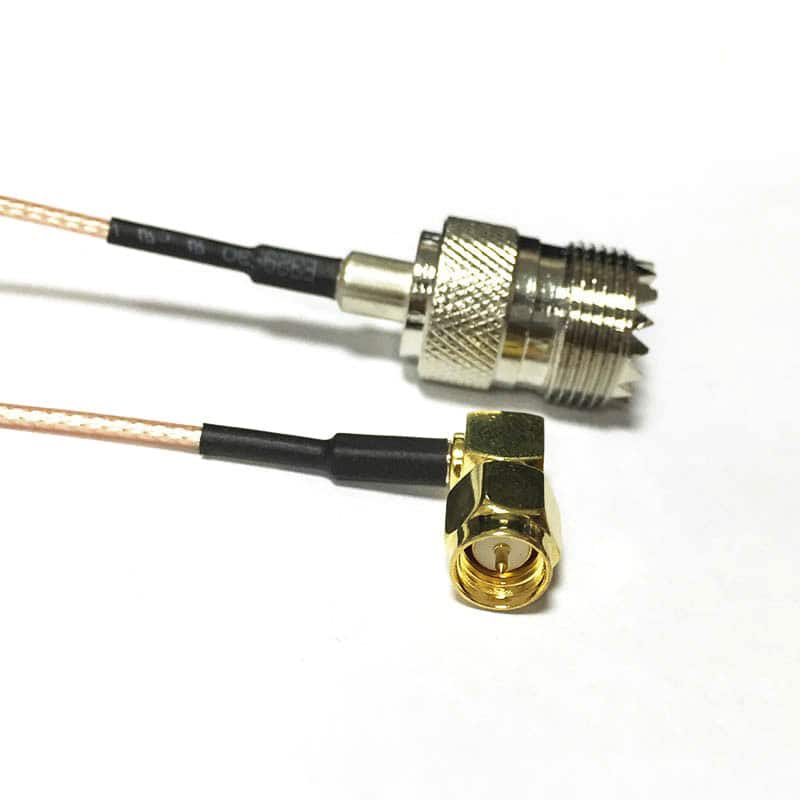 SMA Male To UHF SO-239 (PL-259) Female 6 inch