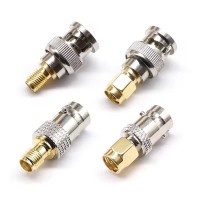 SMA to BNC RF Adapter for NanoVNA, SDR and Test Equipment SMA to BNC RF Adapter for NanoVNA, SDR and Test Equipment