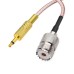 UHF SO239 Female to 3.5mm 1/8-inch TS Male RF Cable UHF SO239 Female to 3.5mm TS Male RG316 50 Ohm RF Cable