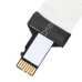 Adapts SD Card to Micro SD Card with Flexible Cable Adapts SD Card to Micro SD Card with Flexible Cable