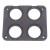 2 x 2 (holds 4 displays)  + $1.10 USD 