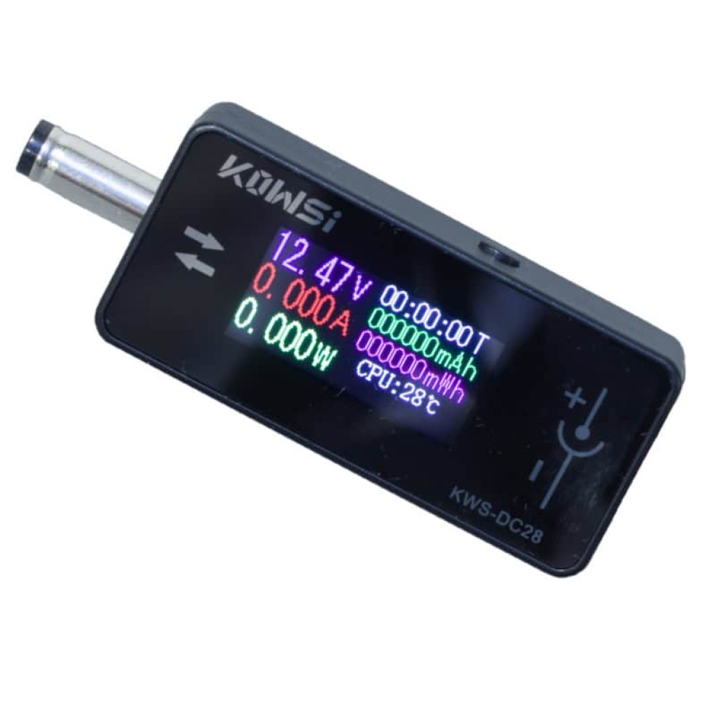 KWS-DC28 TFT DC Voltage Current Power Tester 12A