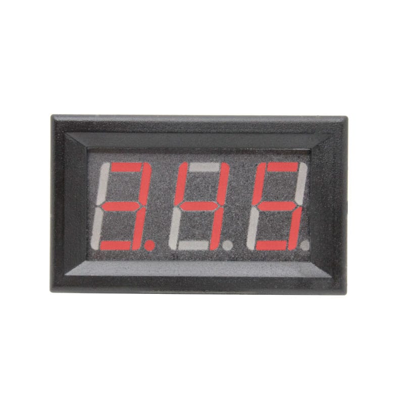 Font Backlit red 0.56 inch high Sensitivity Portable Ammeter Two Current Display Panel 