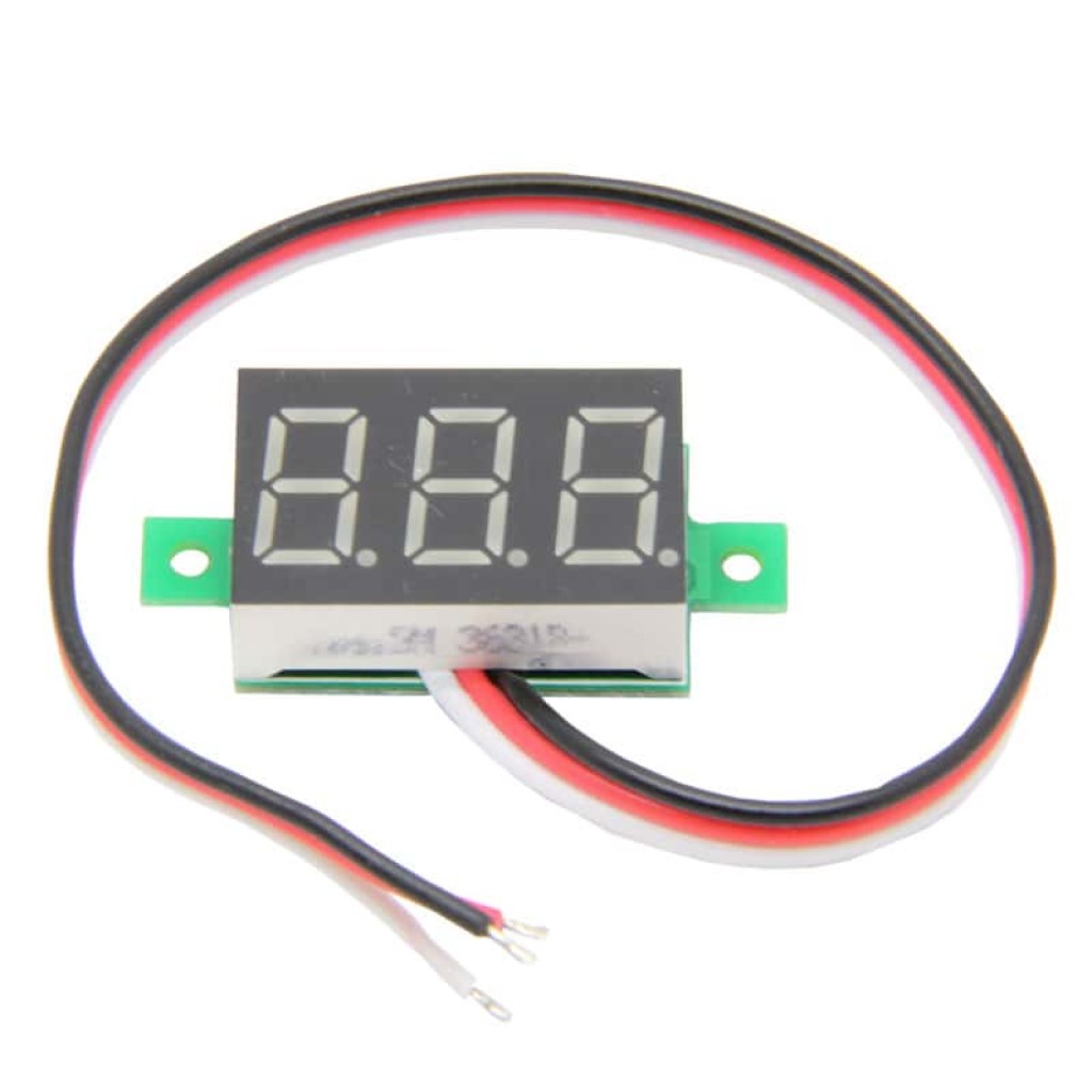 YB36 Electric Bicycle Voltage Display Voltmeter Current Power