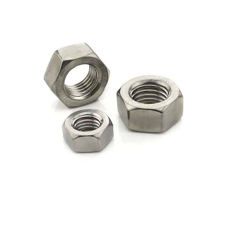 Mpib Hot sale 50 Pcs 304 Stainless Steel Hex Nuts Hexagon Nuts M1.6,M2,M2.5 new 