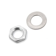 Flat M7 & M8 Panel Mount Nut & Washer Set