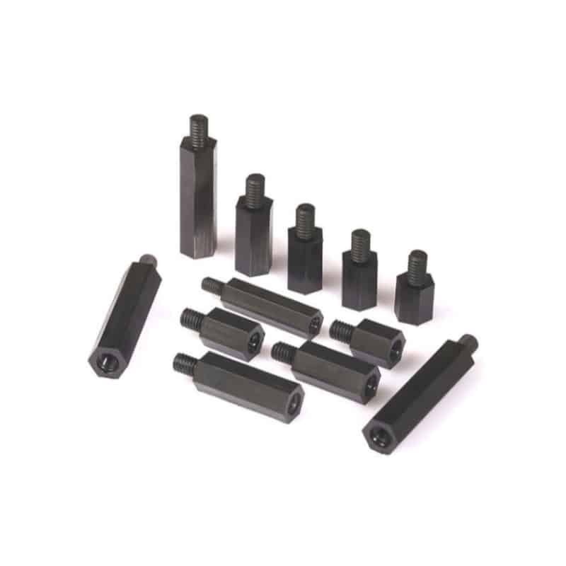 M3 Nylon Threaded Standoff PCBoard.ca USA and Canada