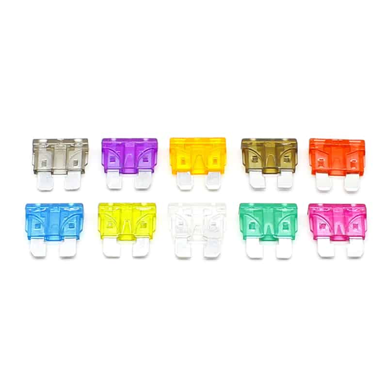ATO/ATC Standard Fuses, 5 Pack in assorted current values PCBoard.ca