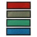 Programmable Rechargeable LED Name Tag Badge
