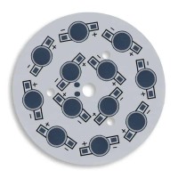 62mm 12-LED Aluminum Plate PCB